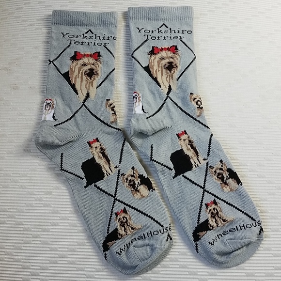 New * YORKSHIRE TERRIER socks - Picture 2 of 7